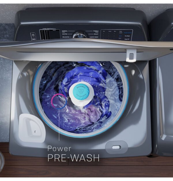 General Electric ENERGY STAR 5.3 cu. ft. Capacity Washer with Smarter Wash Technology and FlexDispense - Image 19