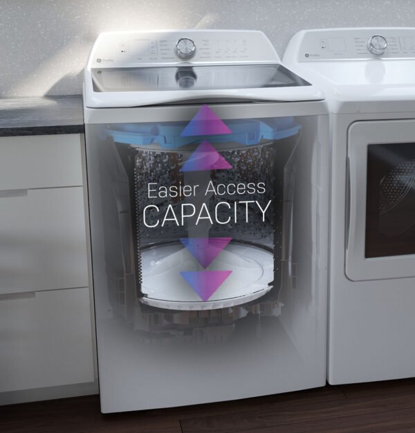 General Electric ENERGY STAR 5.0 cu. ft. Capacity Washer with Smarter Wash Technology and FlexDispense - Image 19