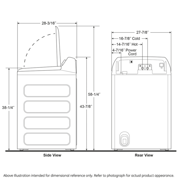 General Electric ENERGY STAR 5.0 cu. ft. Capacity Washer with Smarter Wash Technology and FlexDispense - Image 13